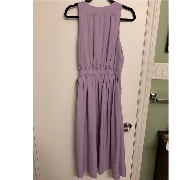 Banana Republic Lilac Wrap Dress - Picture 3 of 5
